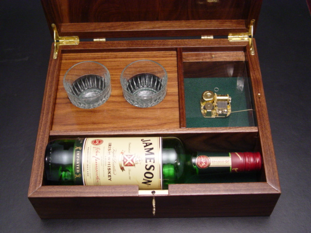 Irish Whiskey Music Box